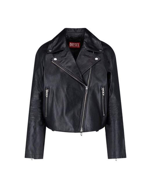 DIESEL Black Biker Jacket