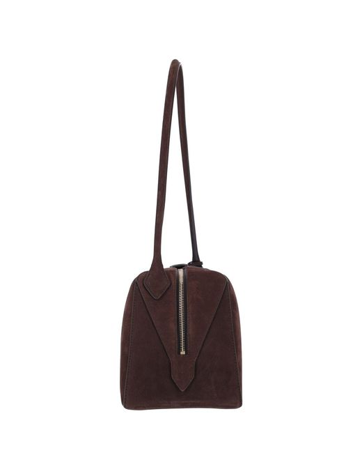 Alaïa Purple 'Bouledogue' Shoulder Bag