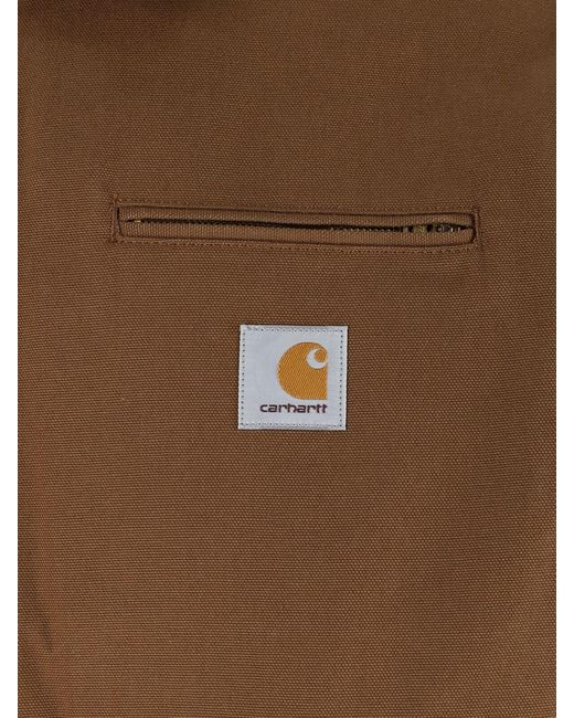 Carhartt Brown Jacket “Og Detroit” for men