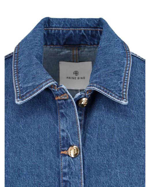 Camicia In Denim di Anine Bing in Blue