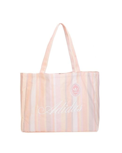 Adidas Pink Logo Tote Bag