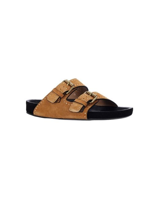 Isabel Marant White Lennyo Sandals