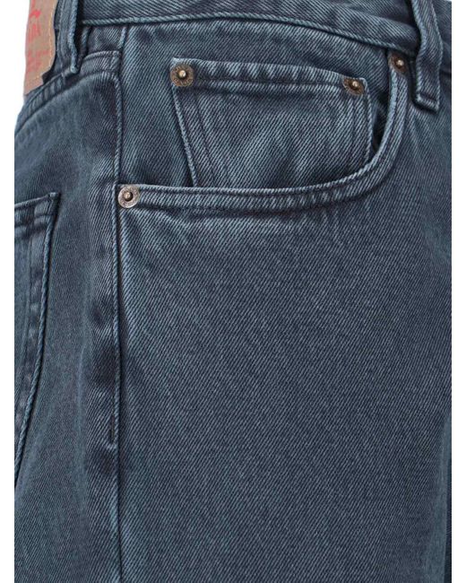 Prada Blue Straight Jeans for men