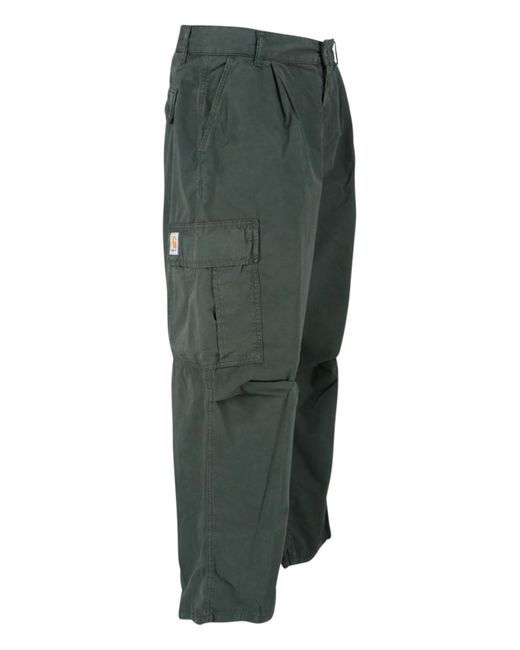Carhartt Green Trousers Organic Cotton for men