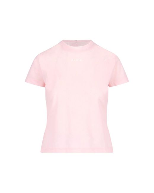 Alaïa Pink Alaia T-Shirts & Tops