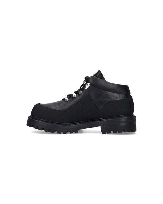 Our Legacy Black Mid-Length Hiking-Inspired Ankle Boots for men