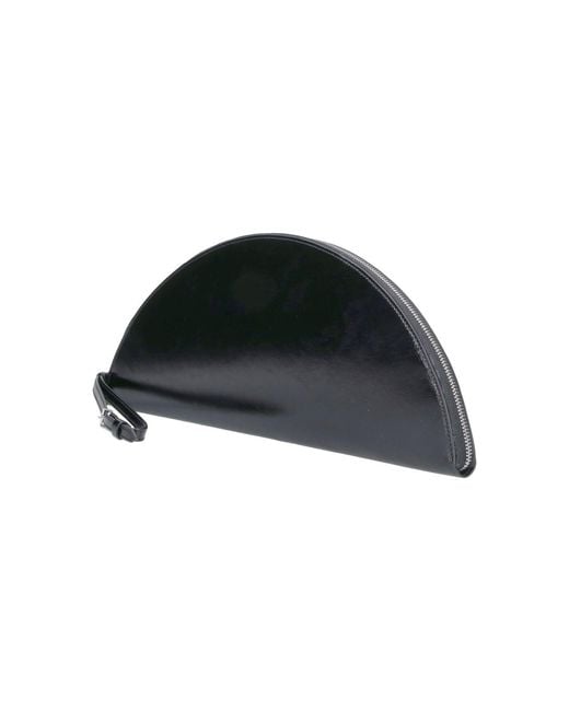 Maison Margiela Black Leather Pouch