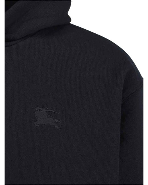 Burberry Blue Sweaters Cotton for men
