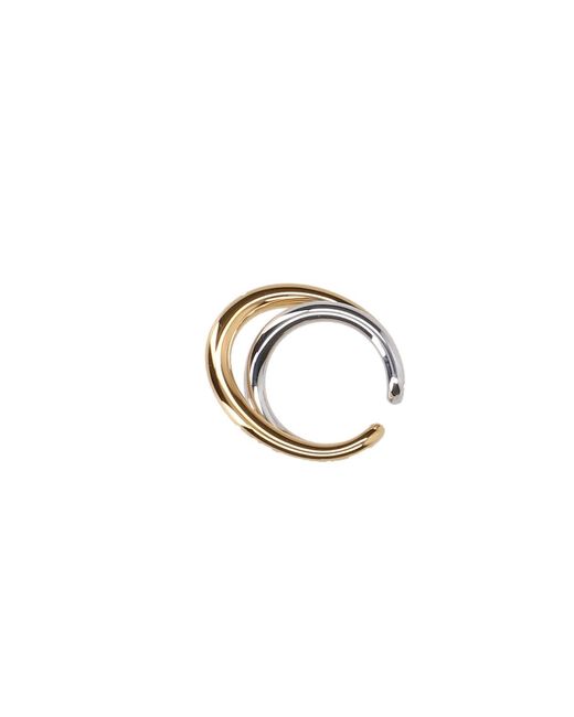 Charlotte Chesnais White Braided Ring