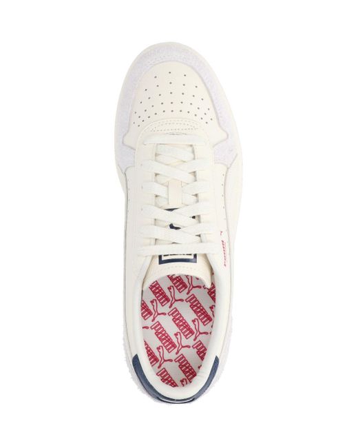 PUMA Pink 'Indoor' Low-Top Sneakers