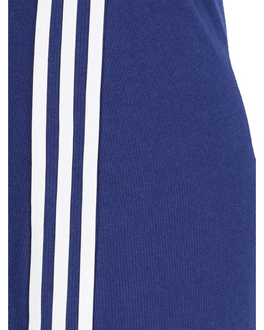 Abito Maxi "Originals Rib" di Adidas in Blue