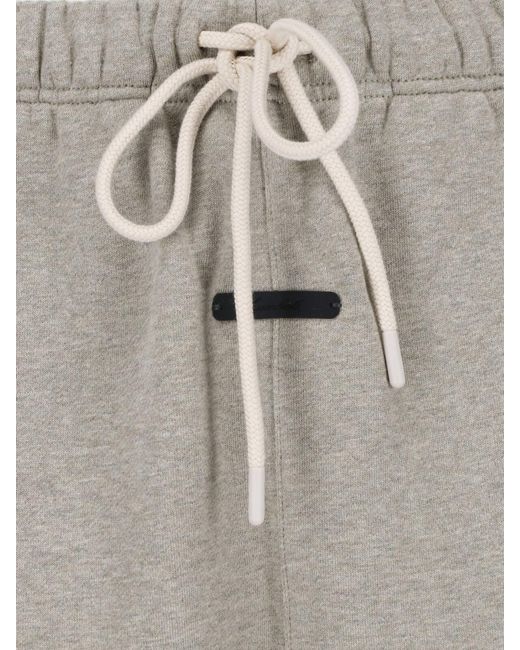 Fear Of God Gray Relaxed Fit Jogger Sweatpants for men