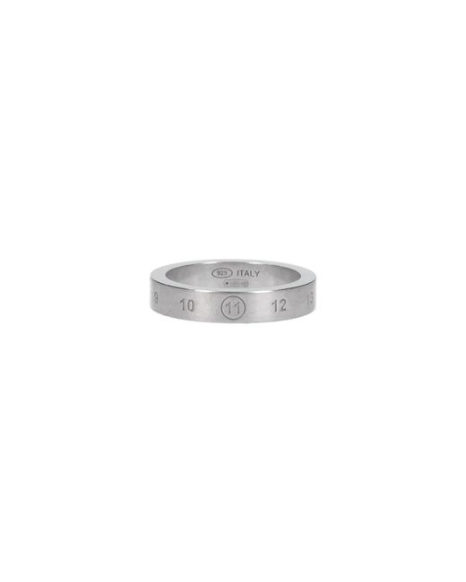 Maison Margiela White Ring "Numeric"