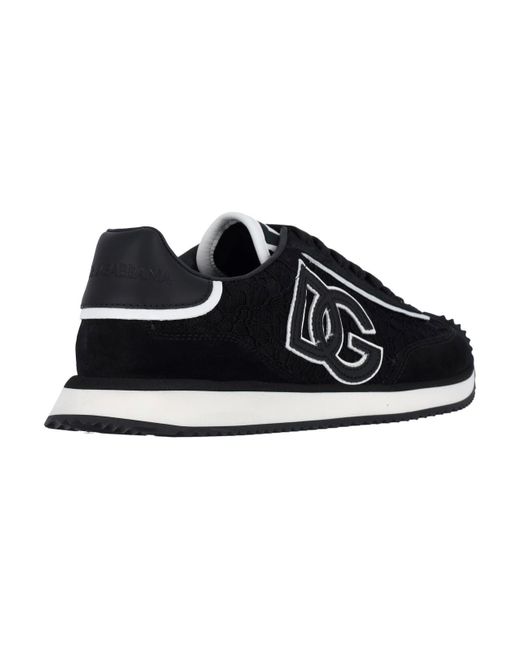 Sneakers "Cushion" di Dolce & Gabbana in Black