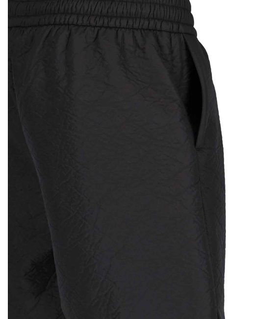 Fear Of God Black Trousers With Textured Finish for men