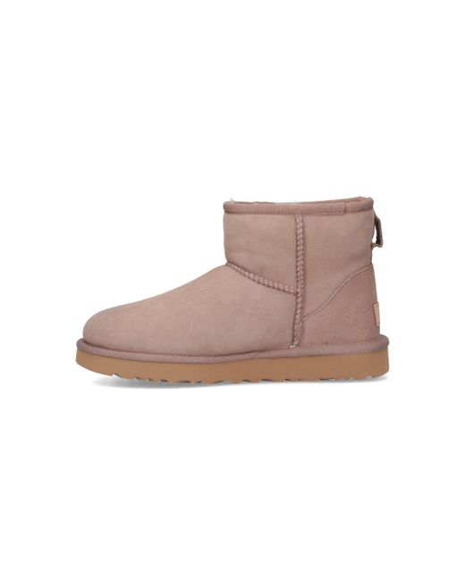 Ugg Pink 'Classic Mini Ii' Boots