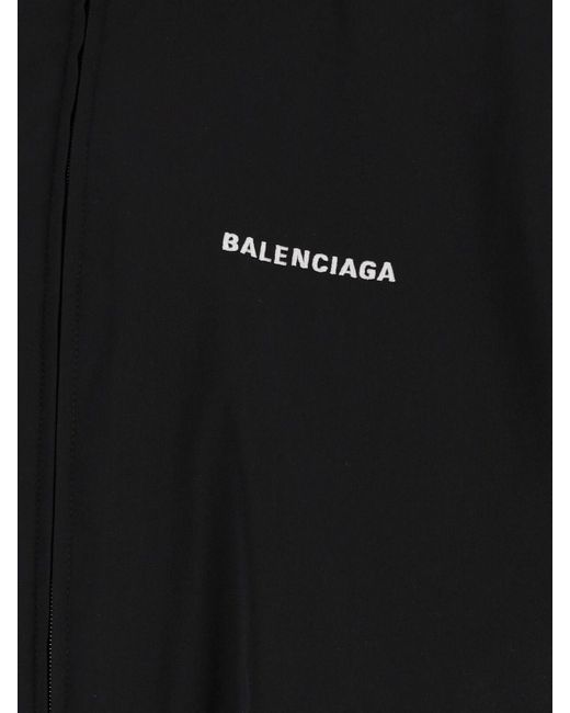 Balenciaga Black Jackets Polyester for men