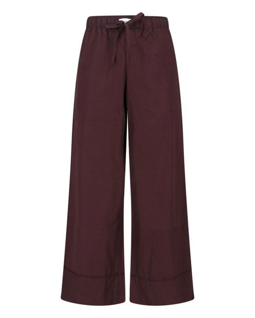 Entire studios Purple Wide Pants "Lounge"