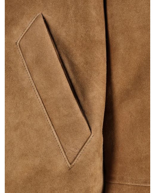 AMI Brown Shearling Jacket for men