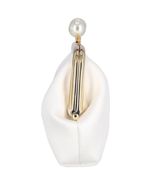Anya Hindmarch White 'perls Maud' Pouch