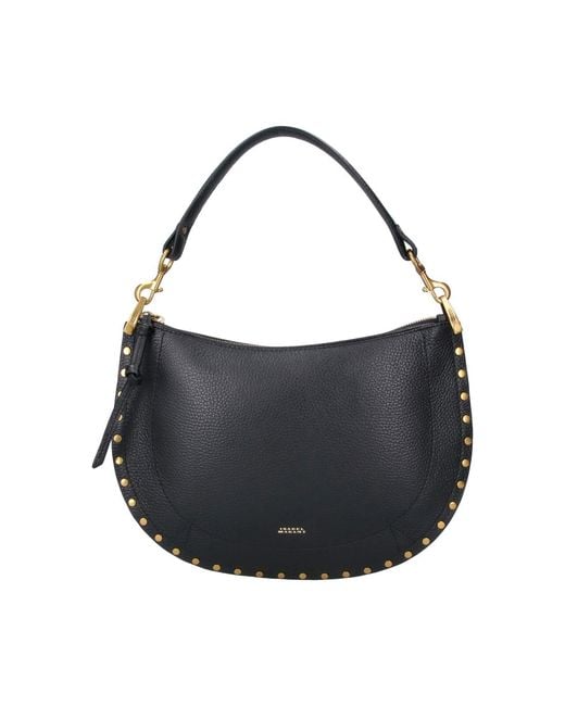 Isabel Marant Black Shoulder Bag "Oskan"