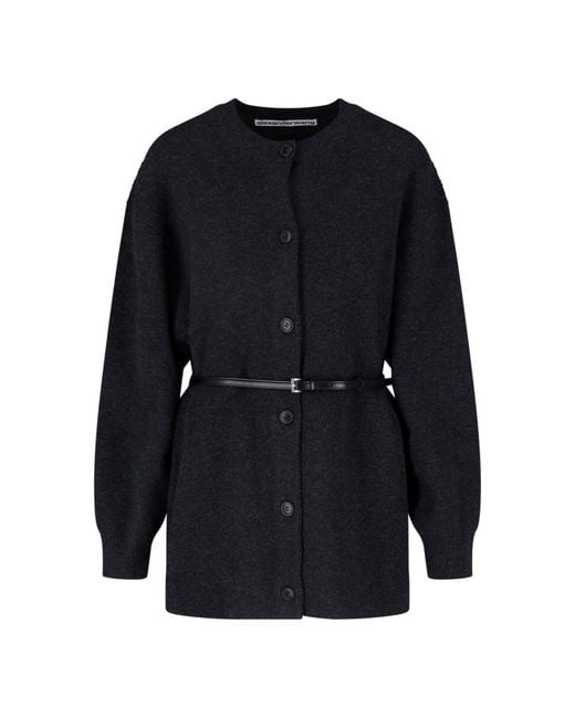 Alexander Wang Blue Mini Wool Dress