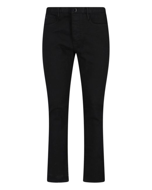 Emporio Armani Black Slim Jeans for men
