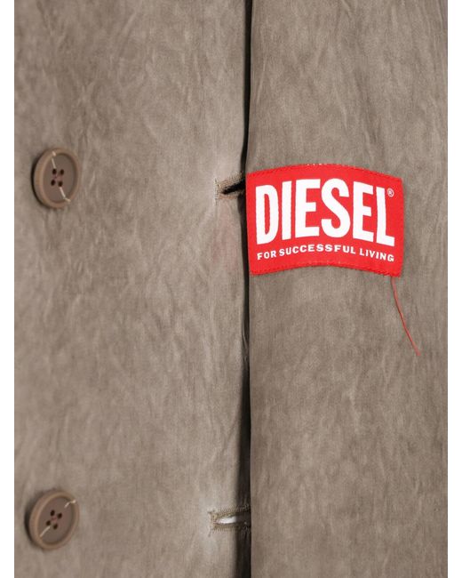 DIESEL Natural Satin Trench
