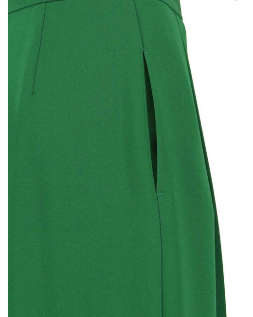 Max Mara Green Wide Pants