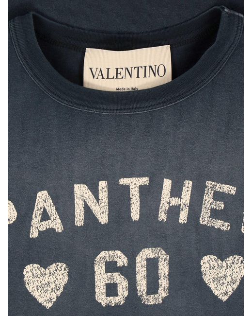 Valentino Blue 'Chez' T-Shirt
