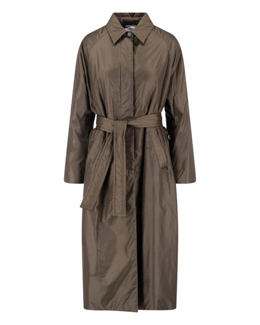 Aspesi Brown 100% Polyamide Utility Jacket