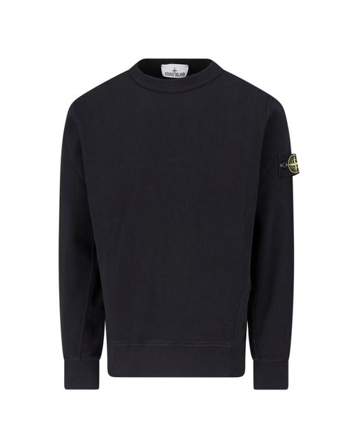 Stone Island Blue Sweatshirt "Compass" for men