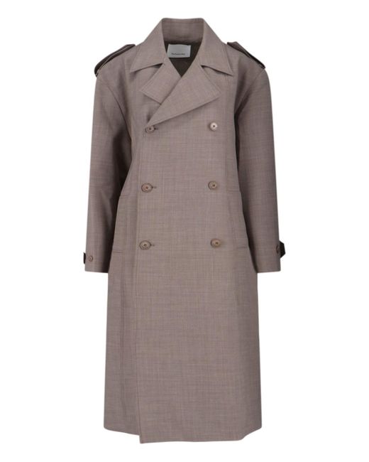 Frankie Shop Gray 'Bleecker' Coat