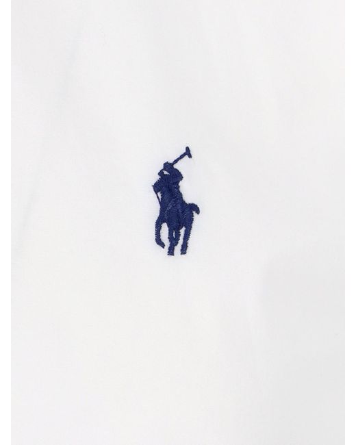 Camicia Basic Logo di Polo Ralph Lauren in White da Uomo