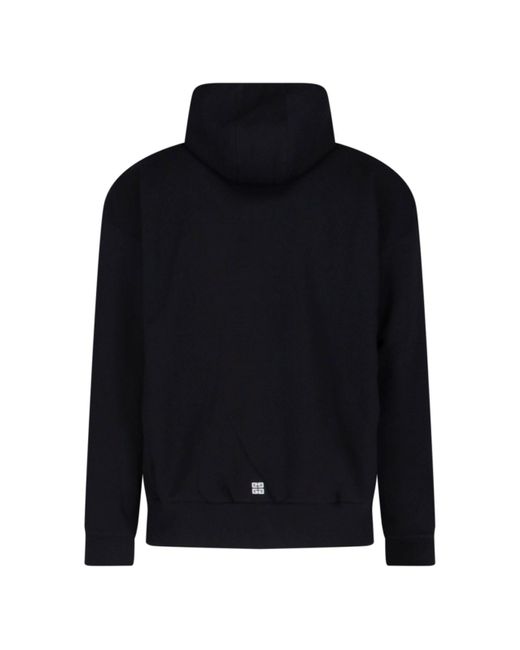 Maglioni neri con boxy fit hoodie di Givenchy in Black da Uomo