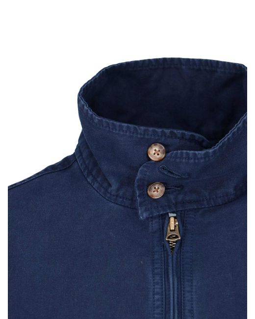 Polo Ralph Lauren Blue 100% Cotton Jacket