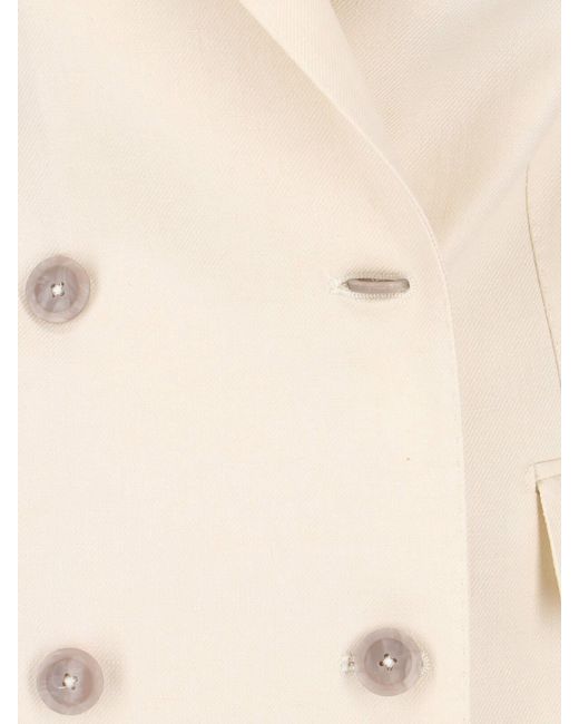 Tagliatore Natural Cream T Jasmine Linen Suit