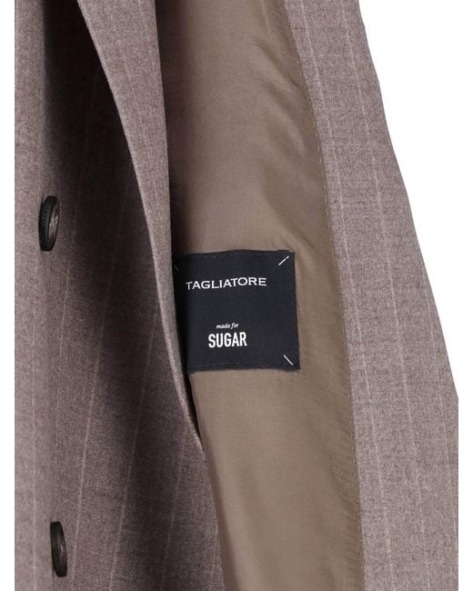 Tagliatore Gray Double-Breasted Suit "J-Jasmine"