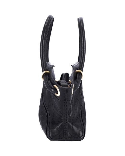 Borsa Tote Piccola di Balmain in Black