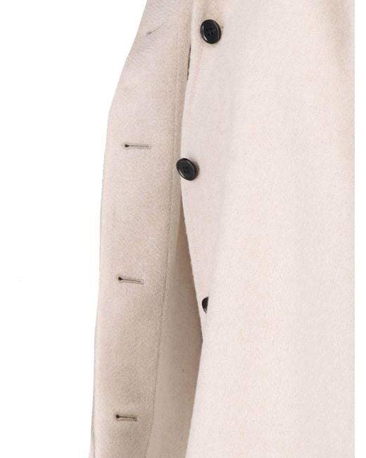 Alaïa Natural Cashmere Coat