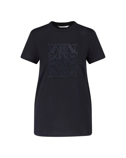 Max Mara Black Logo T-Shirt