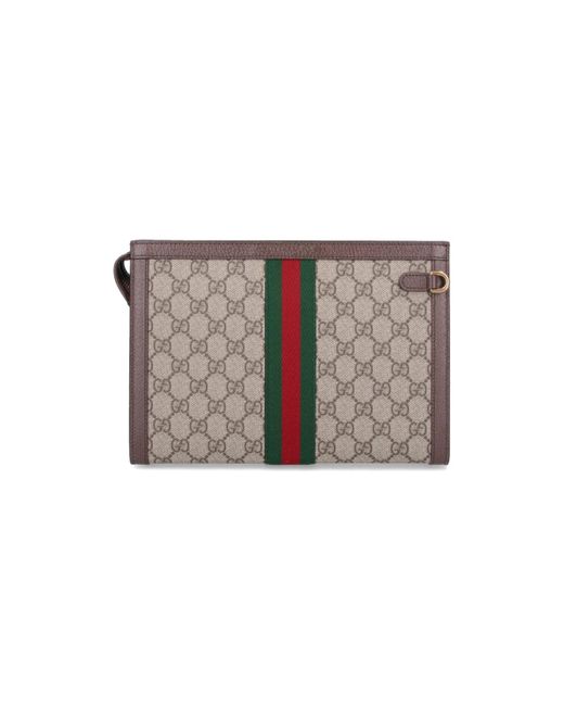 Gucci Gray Pouch "ophidia" for men