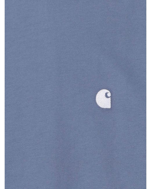 Carhartt Blue T-Shirt "Madison" for men