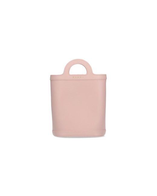 Marni Pink "tropicalia" Nano Bag