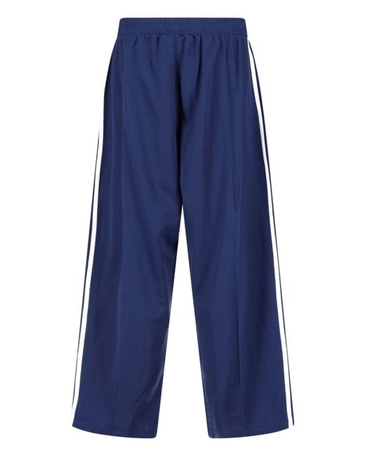 Adidas Blue Sweatpants "Firebird" for men
