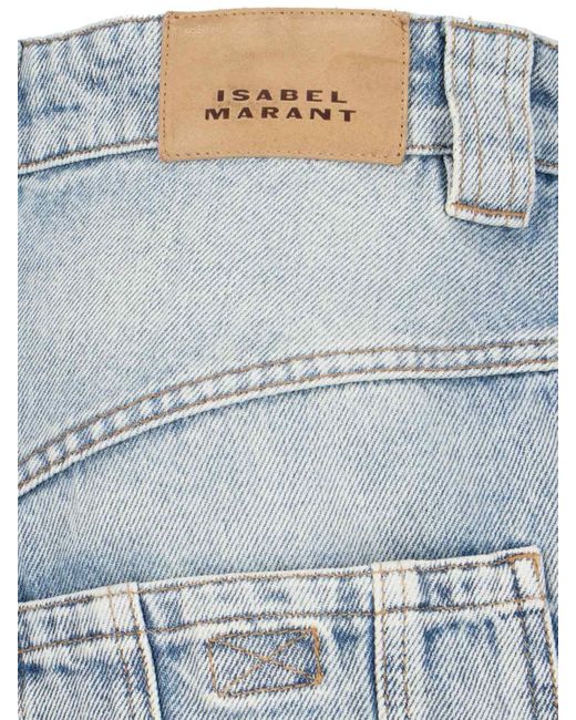 Jeans Cargo di Isabel Marant in Blue
