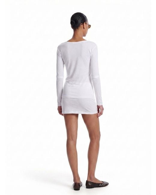 GIMAGUAS White Mini Dress "Gemma"