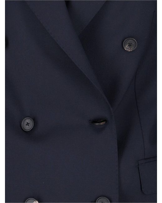 Tagliatore Blue J Jasmine Double-Breasted Suit