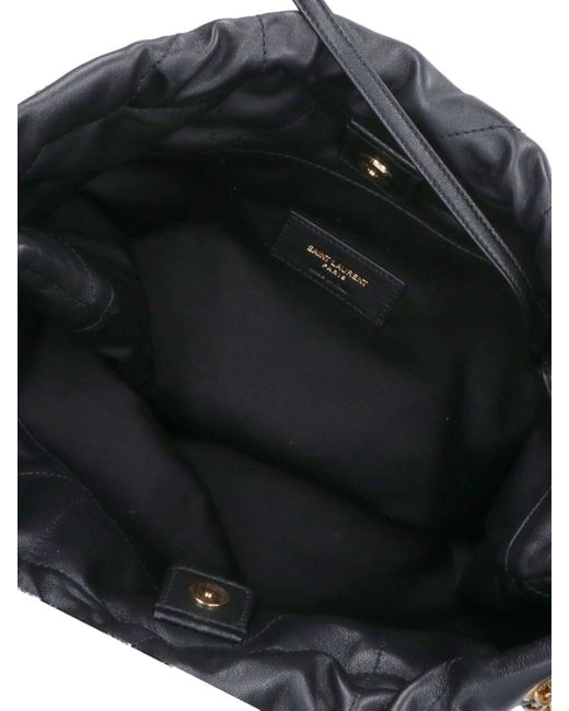 Borsa Secchiello "Jamie Pochon" di Saint Laurent in Black