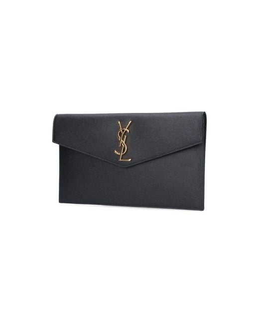 Saint Laurent Black 'uptown' Pouch